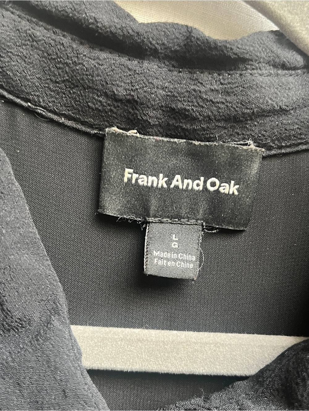 Frank And Oak Commuter Button Front Short Sleeve Shirt Jumpsuit Large - Picture 6 of 16